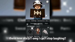 Roblox actually added shoes and more layered clothing!! ????????