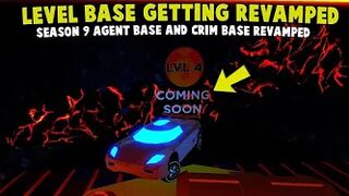 LEVEL 4 AGENT & CRIM BASE GETTING REVAMPED IN SEASON 9 (Roblox Jailbreak)