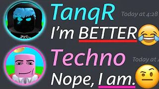 When TanqR Meets Technoblade.. (Roblox BedWARS)