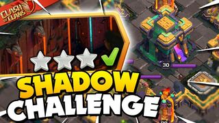 Easily 3 Star Shadow Challenge (Clash of Clans)