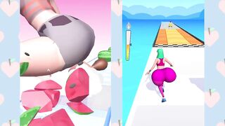 Twerk Blast  vs Twerk Race 3d - All Level NEW UPDATE Gameplay Walkthrough iOS,Android