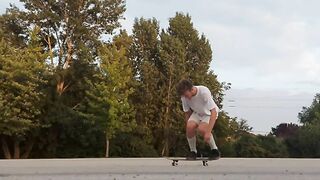 "TRE FLIPS ARE EASY" Tre flip compilation + BEER FLIP!