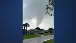 Funnel cloud spotted in northern Palm Beach County