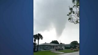 Funnel cloud spotted in northern Palm Beach County