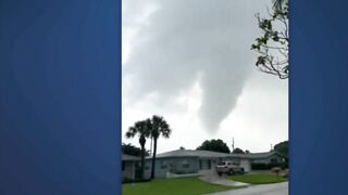 Funnel cloud spotted in northern Palm Beach County