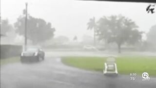 Possible tornado leaves damage in Palm Beach Gardens