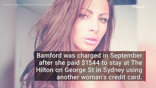 Sydney bikini model charged with fraud after staying in luxury hotel