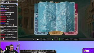 IRON BANK ★ ROBBING BANK WITH BIG BONUS ★ VIHISLOTS TWITCH STREAM