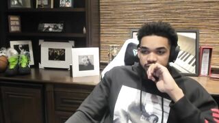 Karl-Anthony Towns FORGETS TO TURN OFF HIS TWITCH LIVE STREAM