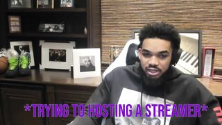 Karl-Anthony Towns FORGETS TO TURN OFF HIS TWITCH LIVE STREAM