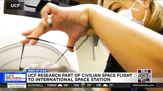 UCF doctor working with Axiom to study effects of space travel on eyesight