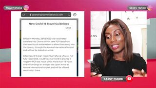 GHANA "NEW" COVID TRAVEL REQUIREMENT 2022 | DO NOT TRAVEL TO GHANA ❌ (until you watch this video)