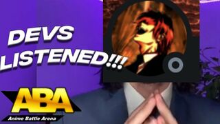 The ABA Devs Listened To My Video??? | Anime Battle Arena