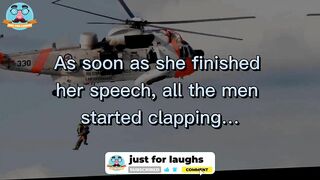 Funny jokes -10 men and a woman