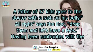 Funny dirty jokes - A bad rash and brown balls