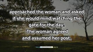 Funny joke | The wife at the gate of heaven