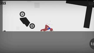 Best Falls | Stickman Dismounting funny moments #107