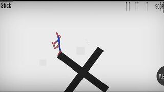 Best Falls | Stickman Dismounting funny moments #107