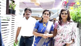 Actress Poorna had Attended Celebrity secrets New Branch Opening Ceremony In Kakinada |  Himaja