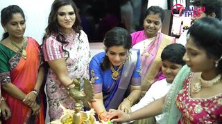 Actress Poorna had Attended Celebrity secrets New Branch Opening Ceremony In Kakinada |  Himaja