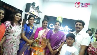 Actress Poorna had Attended Celebrity secrets New Branch Opening Ceremony In Kakinada |  Himaja