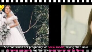 Jeon Hye Bin Announce She's PREGNANT with Her Non Celebrity Husband! Shows her Baby Bump to her Fans