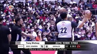 Hindi pa nagsisimula magkakasuntukan na, Ginebra vs Meralco PBA Finals! | Game 1