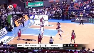 Hindi pa nagsisimula magkakasuntukan na, Ginebra vs Meralco PBA Finals! | Game 1