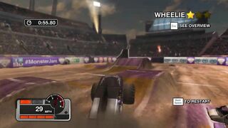 MOHAWK WARRIOR Monster Jam Truck Freestyle in 9 Different Games