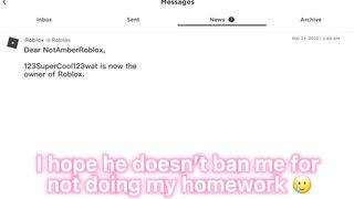 If My Dad Owns ROBLOX ????