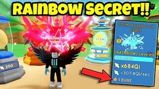 i Got the 175M Rainbow Secret Pet in Clicker Simulator! (Roblox)