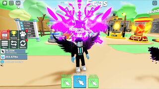 i Got the 175M Rainbow Secret Pet in Clicker Simulator! (Roblox)