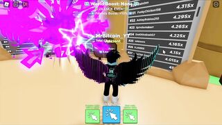 i Got the 175M Rainbow Secret Pet in Clicker Simulator! (Roblox)