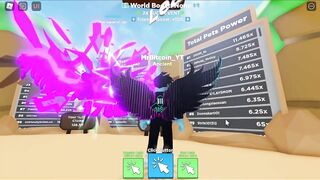 i Got the 175M Rainbow Secret Pet in Clicker Simulator! (Roblox)