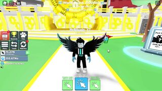 i Got the 175M Rainbow Secret Pet in Clicker Simulator! (Roblox)