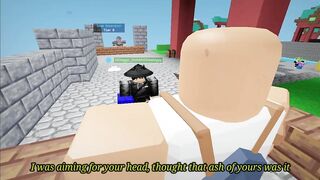 THE STRONGEST PLAYER in ROBLOX BEDWARS