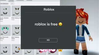 what if roblox is free-????