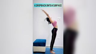5 DRILLS FOR DROPBACK & PADAHASTASANA POSTURES | Yoga Girl | INDIAN YOGA STUDIO