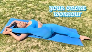 Yoga stretch Middle Splits | Stretching and Gymnastics training | Flexibility and Mobility | Flex |