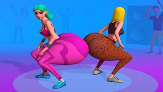 Twerk Race 3d - All Level NEW UPDATE Gameplay Walkthrough iOS,Android