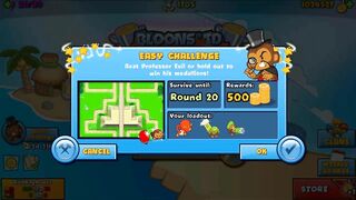 How to Beat The NEW Professor Evil Challenge in BTD Battles | Week 14 part 2