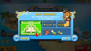 How to Beat The NEW Professor Evil Challenge in BTD Battles | Week 14 part 2