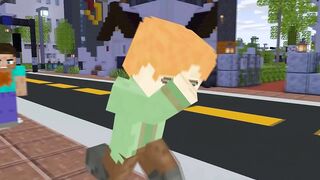 NEW COMPILATION - Steve You Gotta Help Me I'm Stuck - Alex and Steve Life (Minecraft Animation)