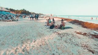 Playa Del Carmen Mexico Beach Walk 4k Now April 2022 Riviera Maya Today