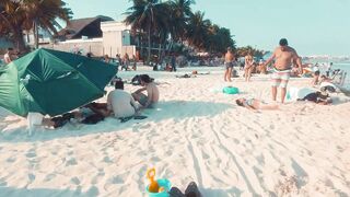 Playa Del Carmen Mexico Beach Walk 4k Now April 2022 Riviera Maya Today