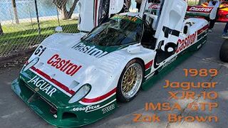 RACER Jaguar XJR-10 IMSA GTP at Long Beach