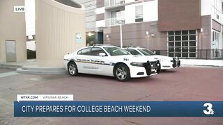 City prepares for College Beach Weekend