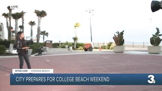 City prepares for College Beach Weekend