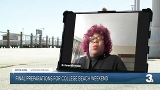 City prepares for College Beach Weekend