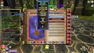 Wizard101: AMULET OF DIVINE INFLUENCE DROP! (Stream Highlight)